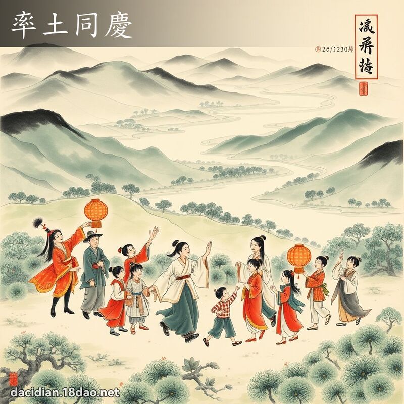 率土同慶 配图