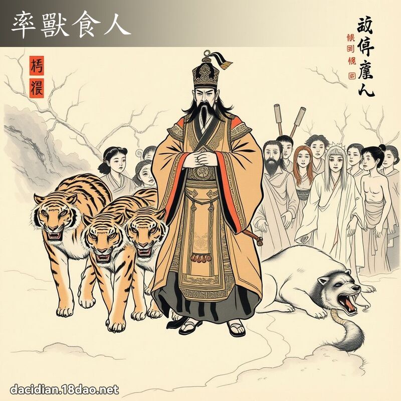 率獸食人 配图
