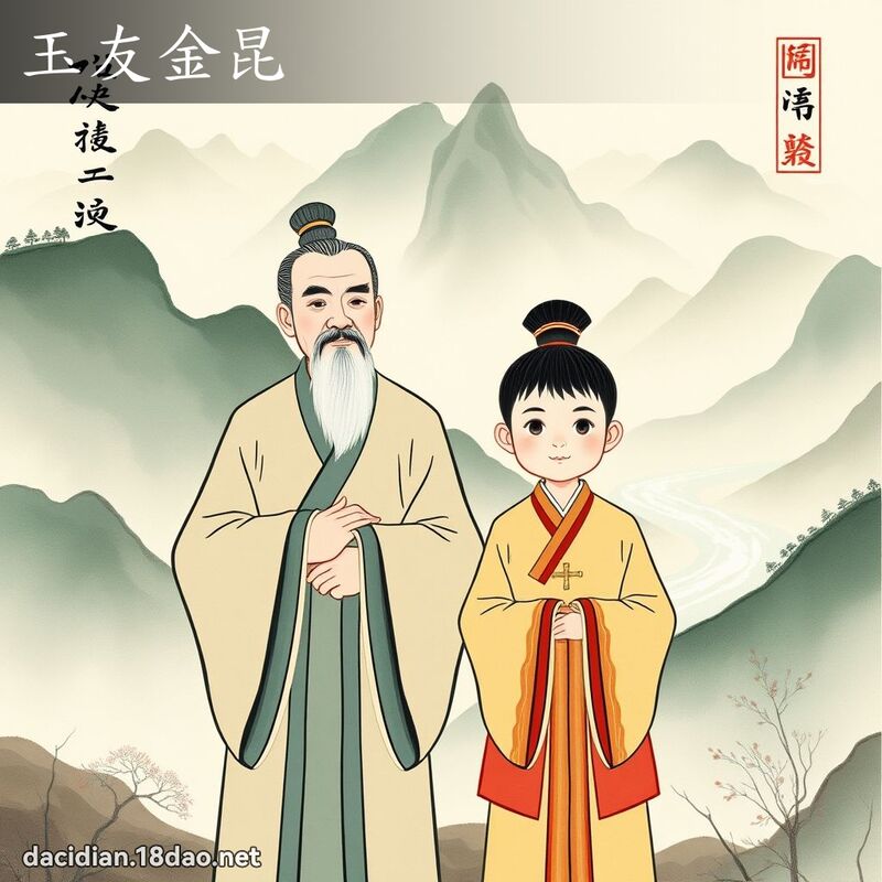 玉友金昆 配图