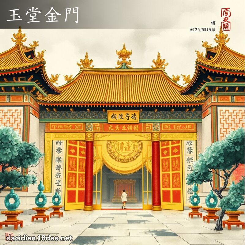 玉堂金門 配图