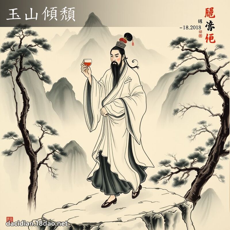 玉山傾頹 配图
