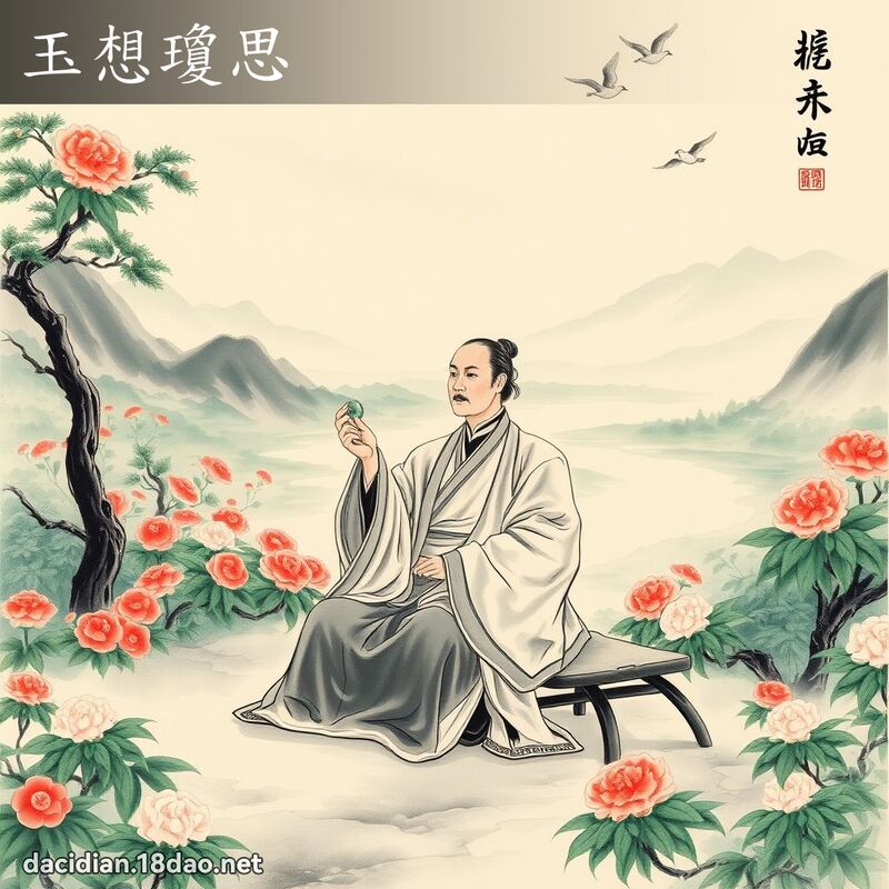 玉想瓊思 配图