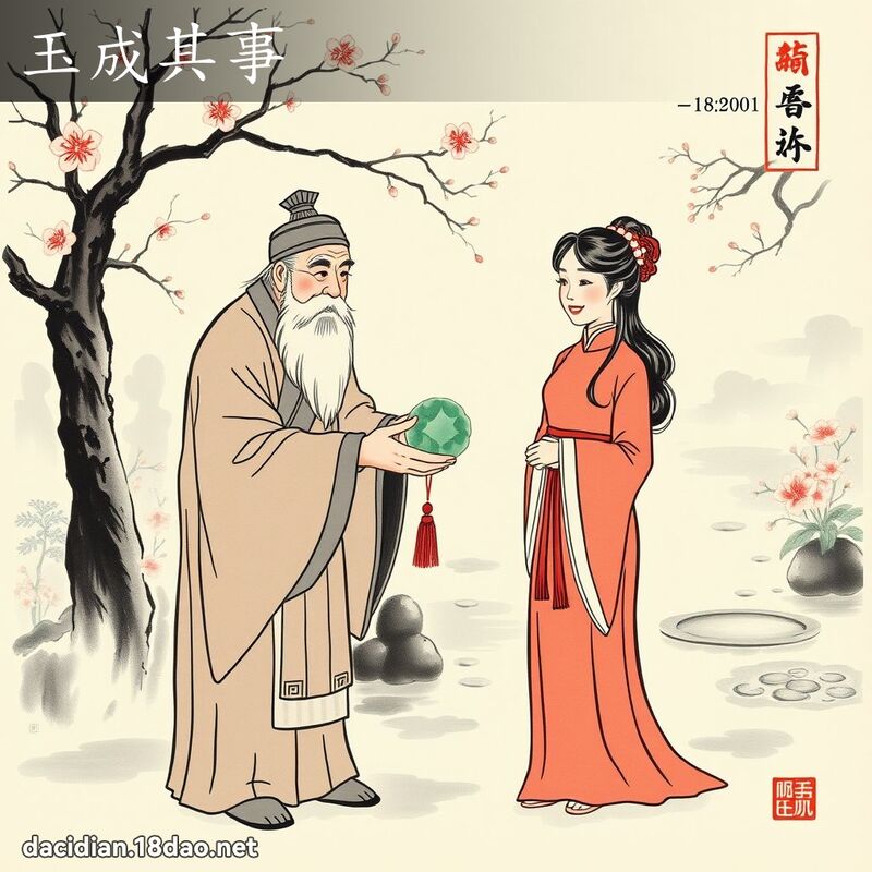 玉成其事 配图
