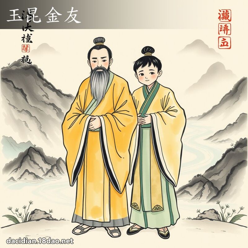 玉昆金友 配图
