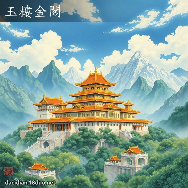 玉楼金阁 配图