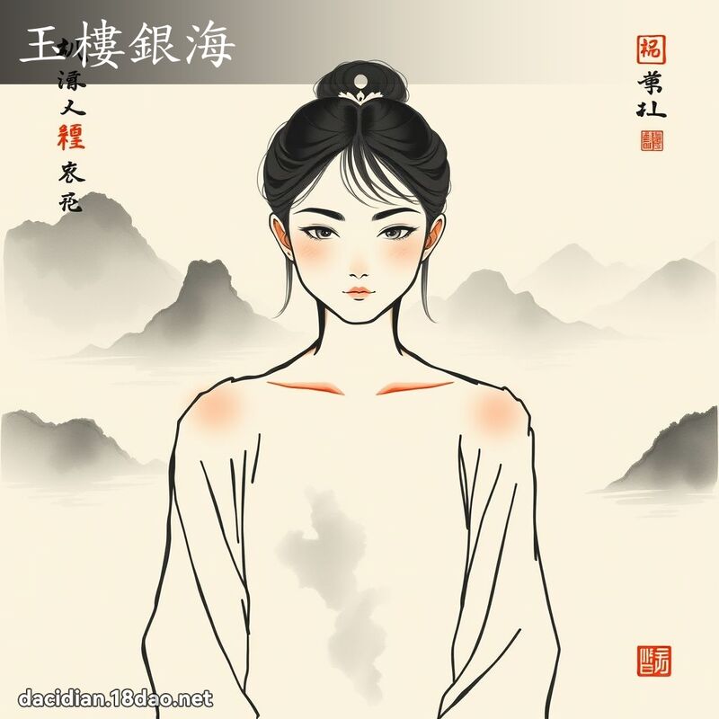 玉楼银海 配图
