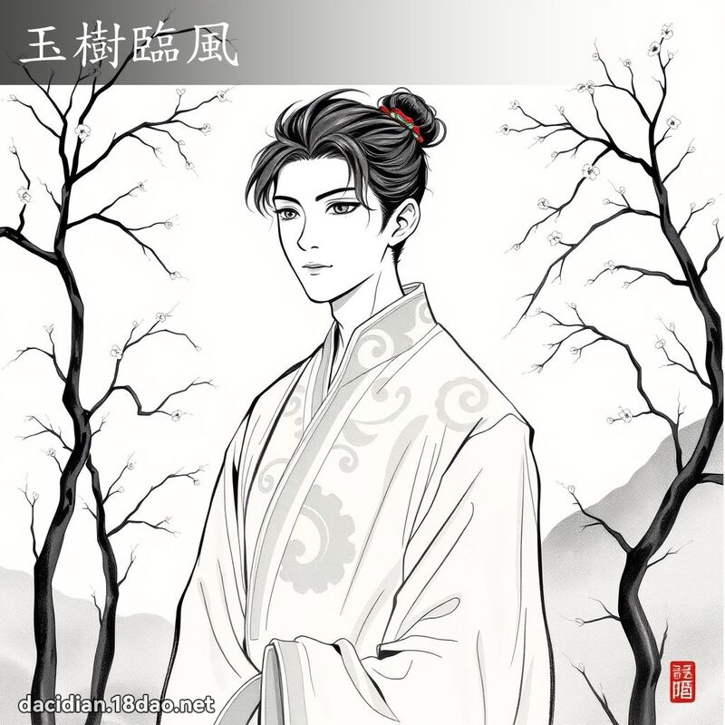玉树临风 配图
