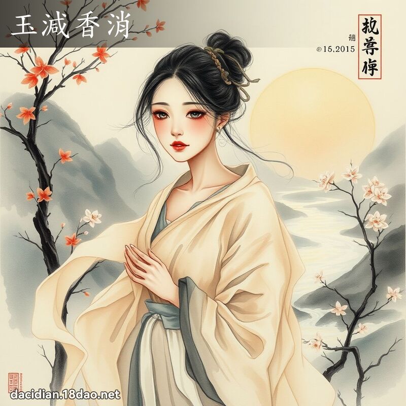 玉减香消 配图