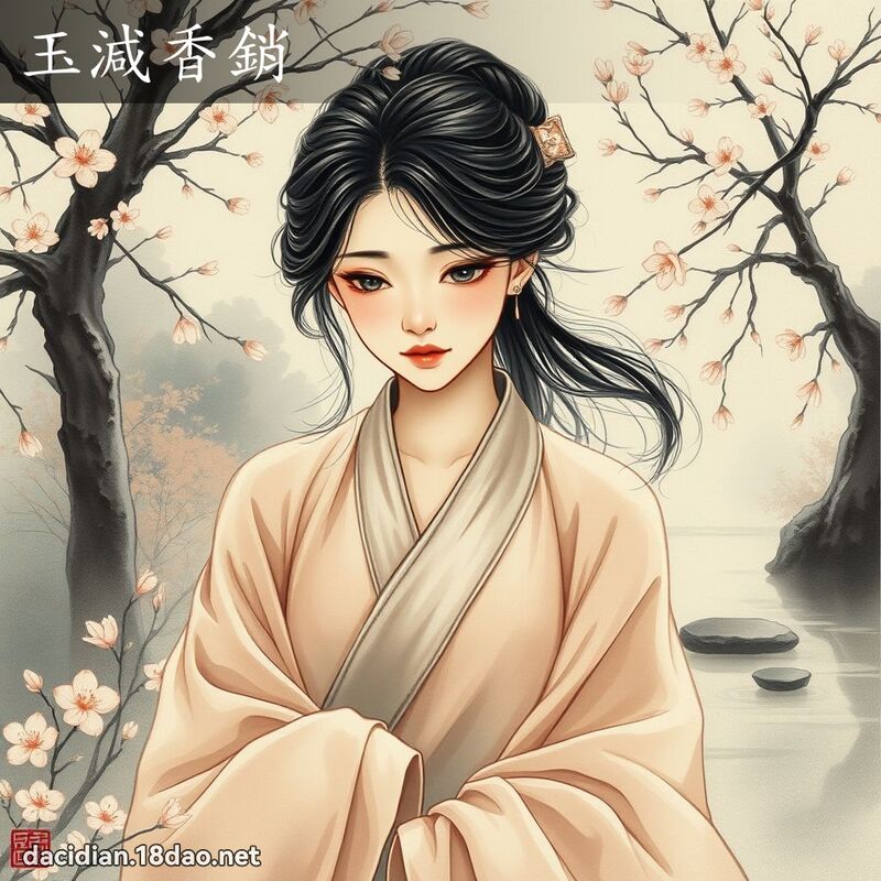 玉减香销 配图