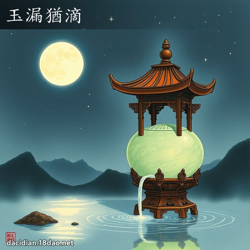 玉漏犹滴 配图