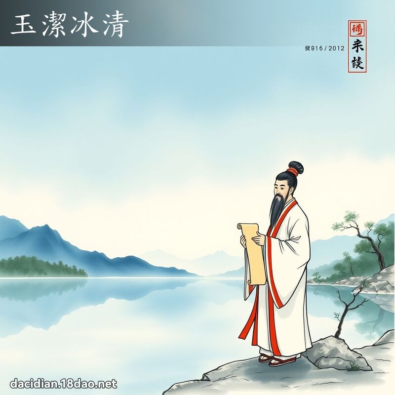 玉洁冰清 配图