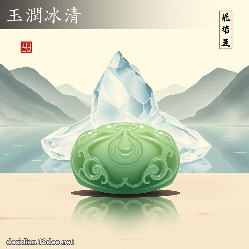 玉润冰清 配图