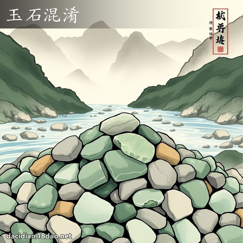 玉石混淆 配图