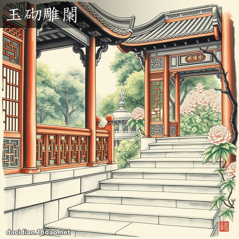 玉砌雕阑 配图