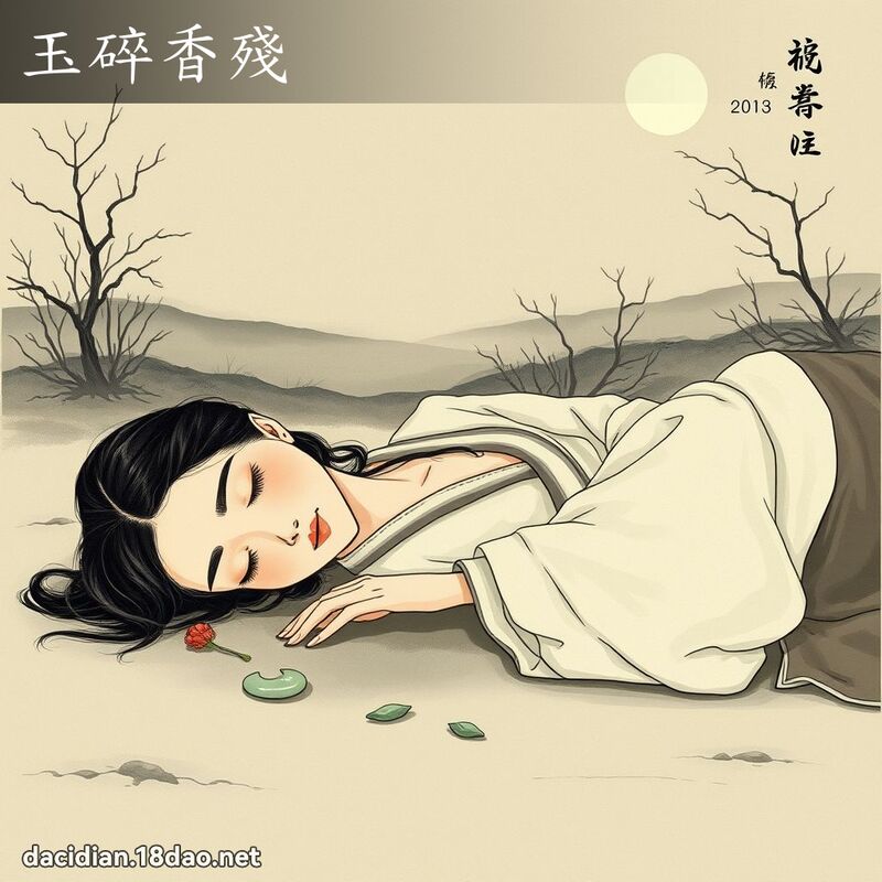 玉碎香残 配图