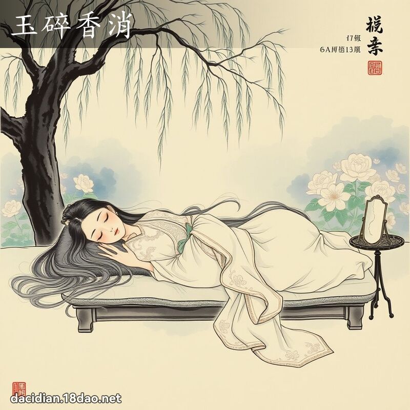 玉碎香消 配图