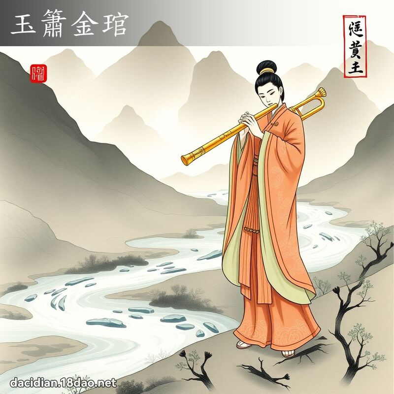 玉簫金琯 配图