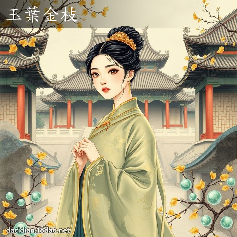 玉叶金枝 配图