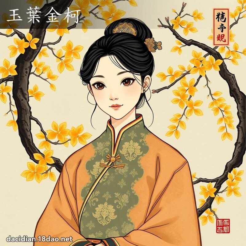 玉叶金柯 配图