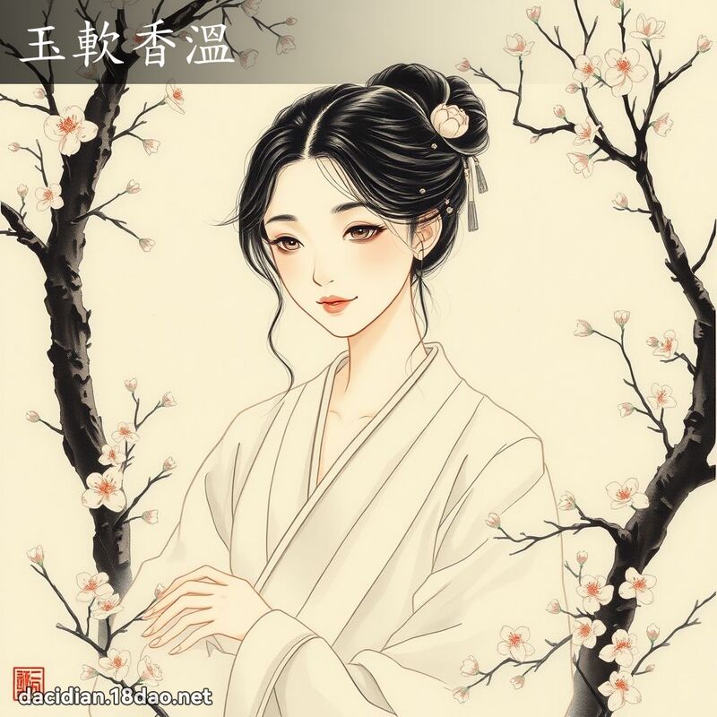 玉软香温 配图