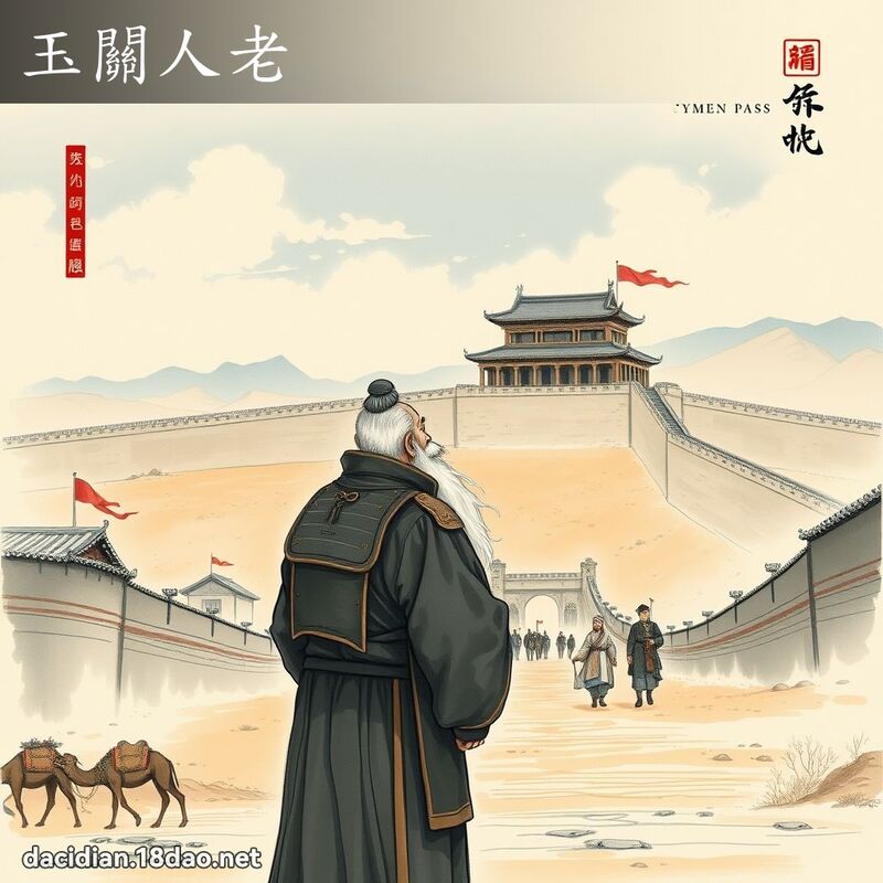 玉关人老 配图