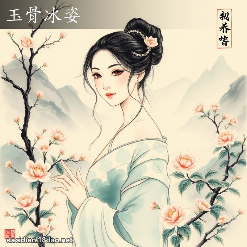 玉骨冰姿 配图