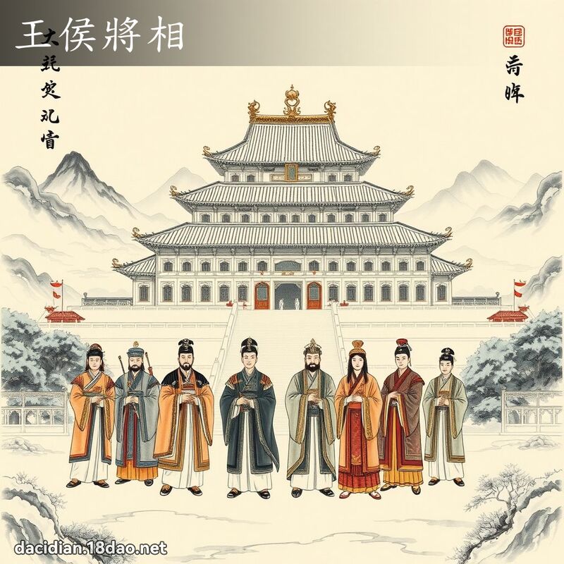 王侯將相 配图
