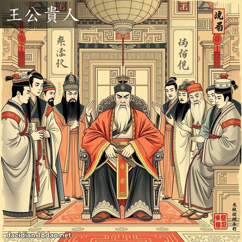 王公贵人 配图