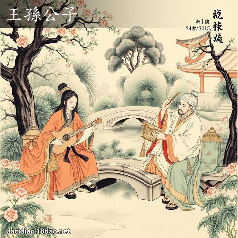 王孙公子 配图