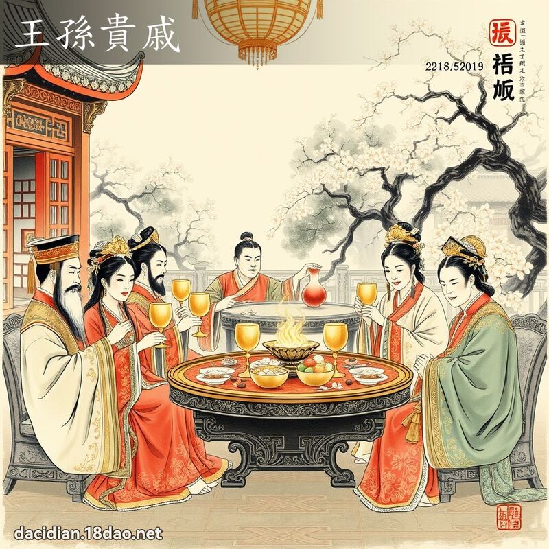 王孙贵戚 配图