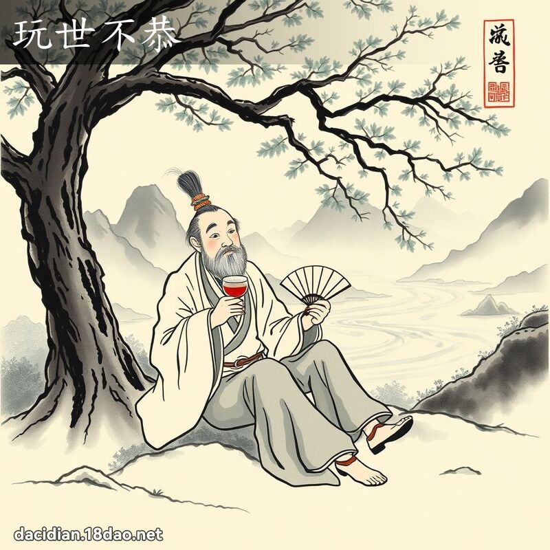 玩世不恭 配图