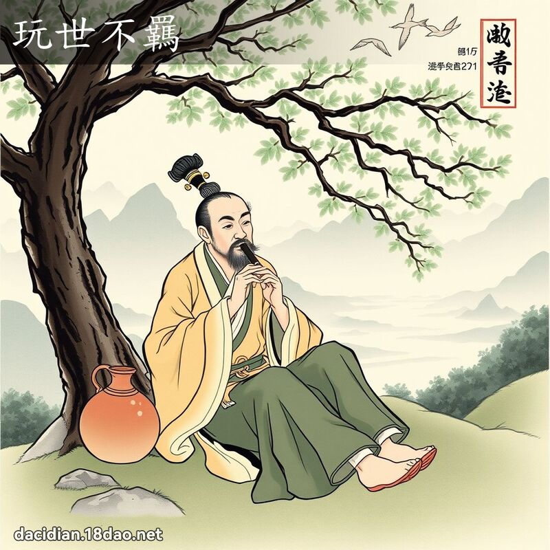 玩世不羈 配图