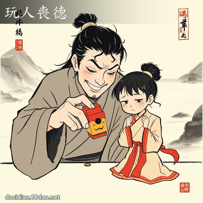 玩人丧德 配图