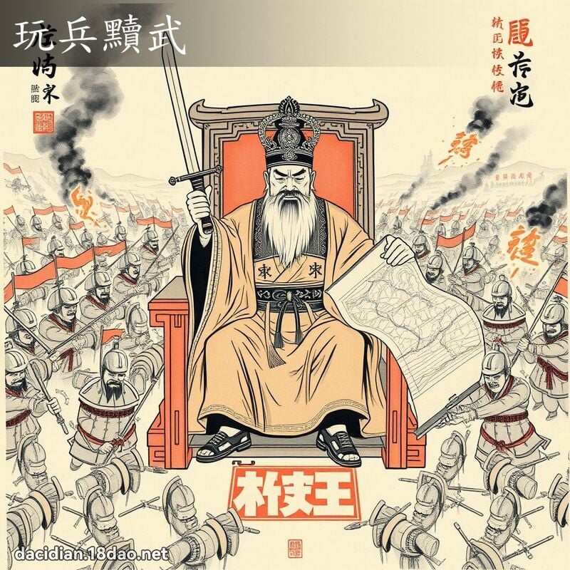 玩兵黷武 配图