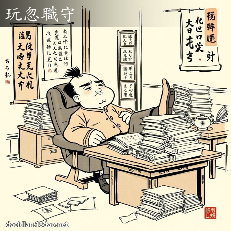 玩忽职守 配图