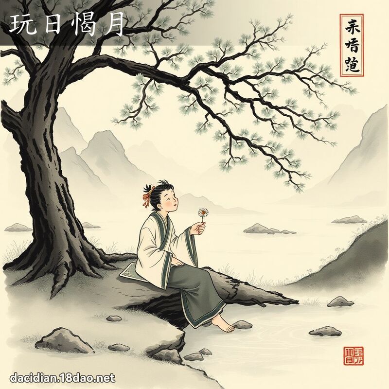 玩日愒月 配图
