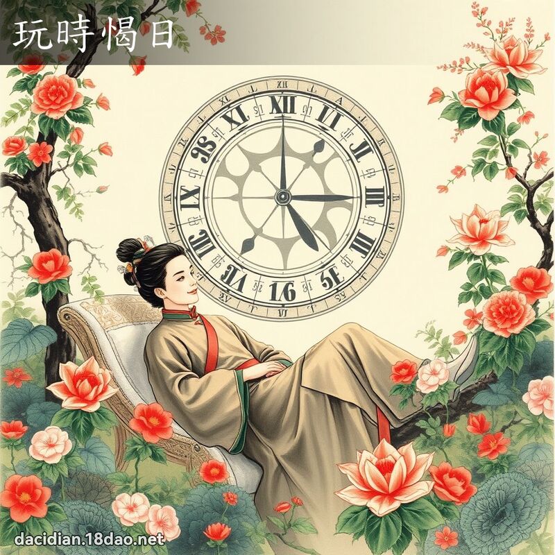 玩时愒日 配图