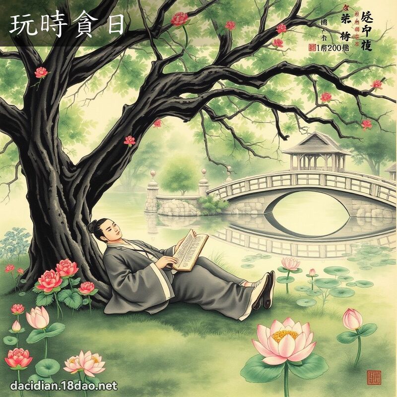 玩时贪日 配图