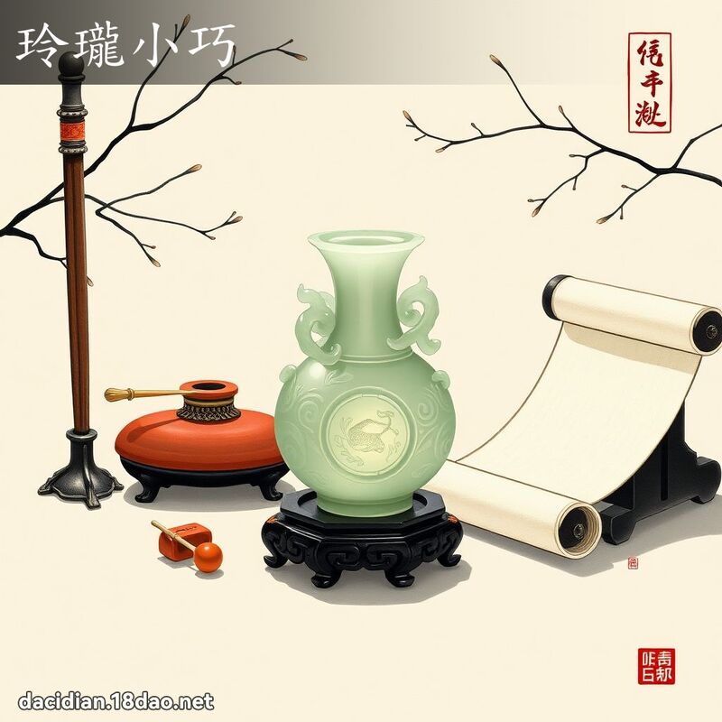 玲瓏小巧 配图