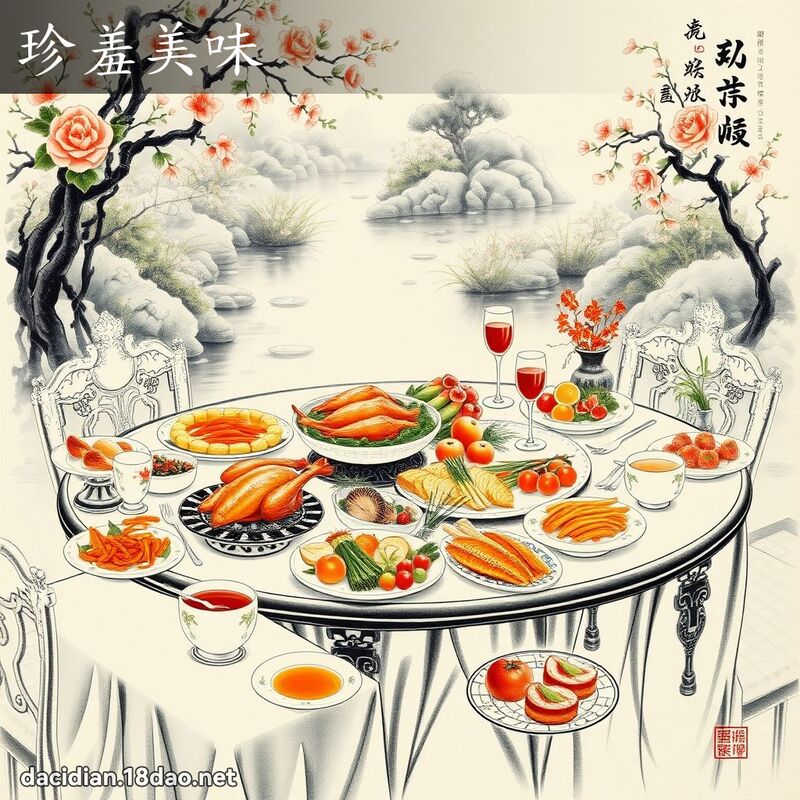 珍羞美味 配图