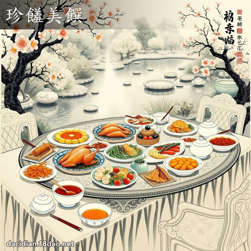 珍饈美饌 配图
