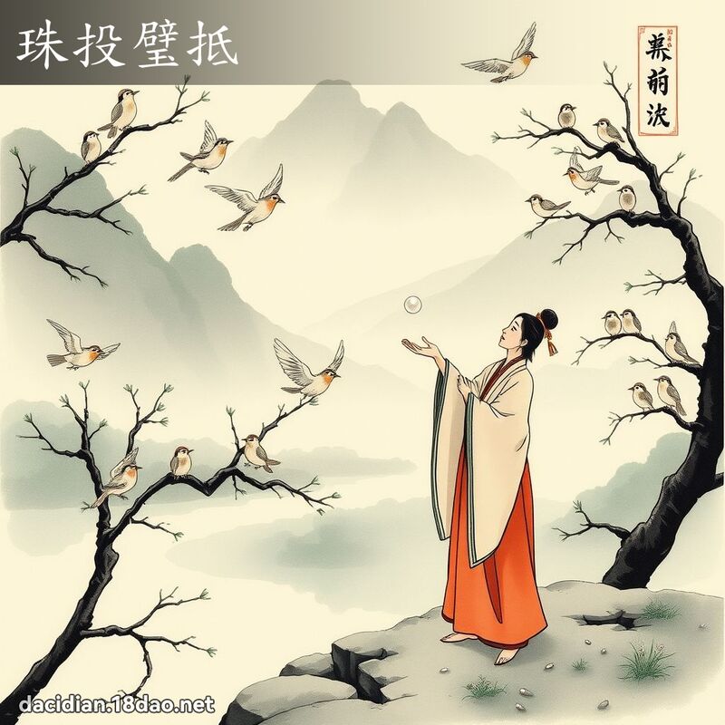 珠投璧抵 配图