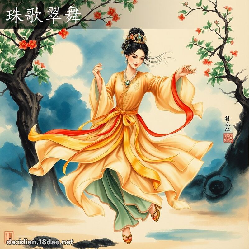 珠歌翠舞 配图