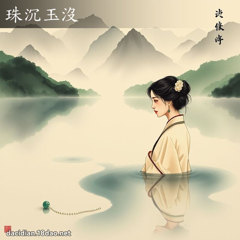 珠沉玉没 配图