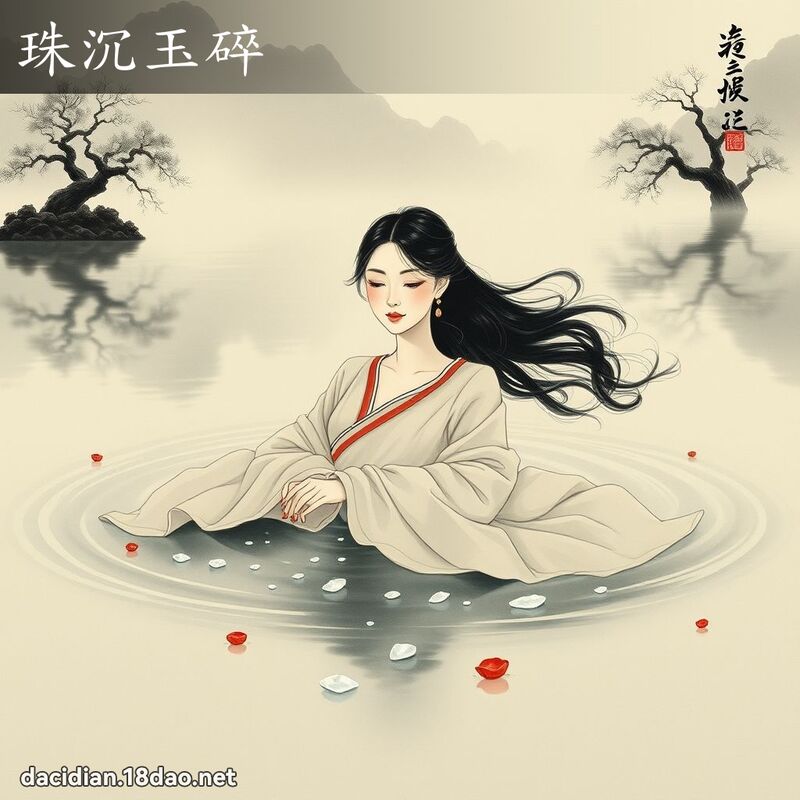 珠沉玉碎 配图