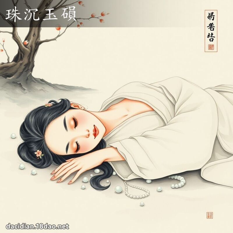 珠沉玉磒 配图