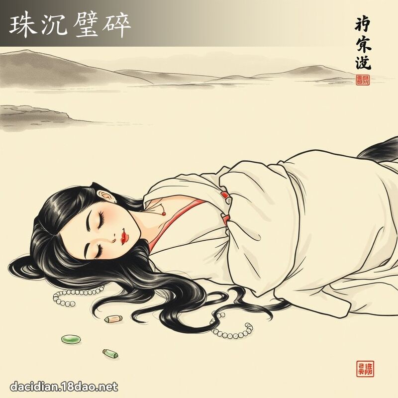珠沉璧碎 配图