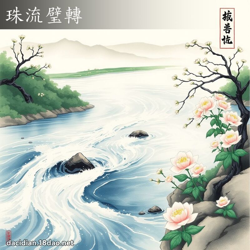 珠流璧转 配图