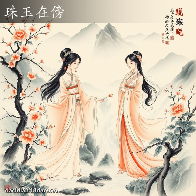 珠玉在傍 配图