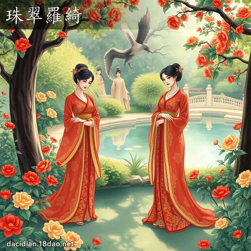 珠翠罗綺 配图